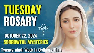 Tuesday Rosary 💙 Sorrowful Mysteries of the Rosary 💙 October 22 2024 VIRTUAL ROSARY [upl. by Arries]