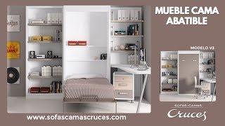 Mueble cama abatible en vertical [upl. by Ravo558]