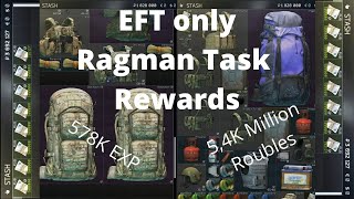 Escape from Tarkov  All Ragman Task Rewards [upl. by Noemi]