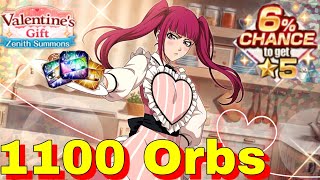 1100 Orbs on Valentines RirukaMomoMashiro  5 Star Tickets  Bleach Brave Souls [upl. by Rikahs203]