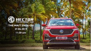 MG Hector  Price Unveil [upl. by Cherrita]