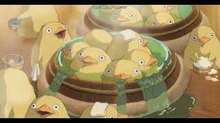 Spirited Away 2001 The Bathhouse Scene Including Ducks [upl. by Lamahj]