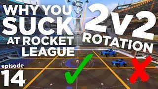 Best 2v2 ROTATION amp STRATEGY in Rocket League  WYSARL Episode 14 [upl. by Yrtnahc]