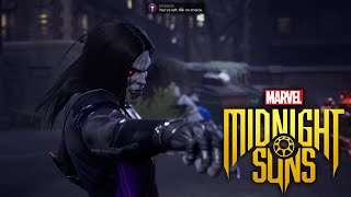 The bloodlust of Morbius can it be a good thing Marvels Midnight Suns  Gameplay Part 7 [upl. by Ynetsed]