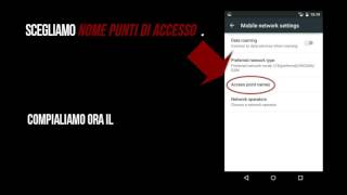 Tiscali Mobile configurazione apn internet Yotaphone 2 [upl. by Niwle]