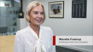 Creating a womens shaped space in the working world  Mariella Frostrup [upl. by Leahcimnhoj551]