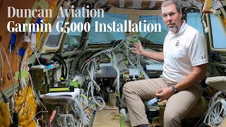 Duncan Aviation G5000 Installation  Episode 2 The Wiring [upl. by Aisnetroh]