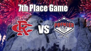 Post 22 Expos vs Premier West Firecracker Tournament 7th Place Game [upl. by Ambur]