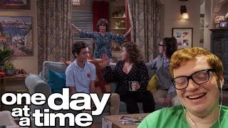 One Day at a Time Season 4 Episode 1 Checking Boxes Reaction [upl. by Einhoj]