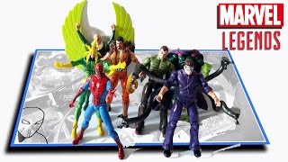 Marvel Legends SPIDERMAN vs SINISTER SIX 375 Inch Marvel Universe Toy Action Figure Review [upl. by Alma622]