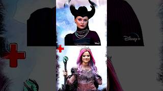 DESCENDANTS MaleficentAudrey shortsmixingai descendantsdisneyaudreymaleficent [upl. by Esilana]