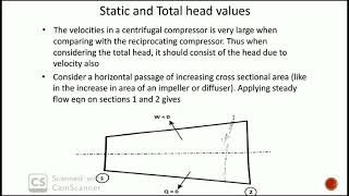 Module 6  Static and total head stagnation values amp derivation of isentropic efficiency [upl. by Trent]