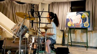 Blueburn  Diane  麻安西cover Drum Cam [upl. by Ahseinar]