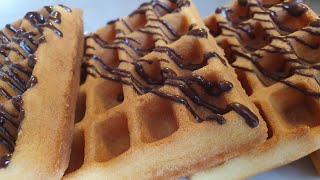 Gaufres Croustillantes MAISON‼Meilleure PÂTE à gaufres‼WAFFLES [upl. by Liuqnoj579]