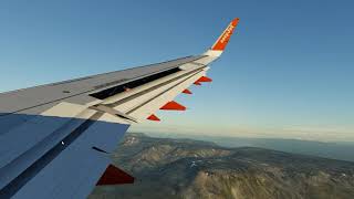 XPlane 12  Landing at Akureyri Airport  Airbus A321neo  Easyjet [upl. by Aietal]