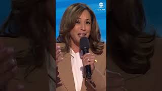 Kamala Harris enters the arena on opening night of the DNC [upl. by Nochur]