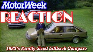 1983 Family Hatchback Comparo Reaction Motorweek Retro Review [upl. by Isherwood]