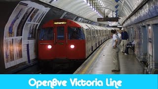 OpenBve London Underground Victoria Line  Walthamstow Central to Victoria [upl. by Drarej120]