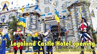 Legoland Castle Hotel Opening Ceremony in California [upl. by Nnad846]