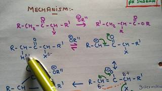 favorskii rearrangement and its mechanism  by pawan kumar for bsc msc JAM amp NET [upl. by Madriene]