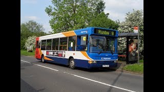 Me Driving the Stagecoach Rugby Bus Service 86 Coventry to Rugby 210616 at 2030 [upl. by Akehs]