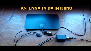 ANTENNA TV DA INTERNO HD antenna antennatv digitaleterrestre [upl. by Garretson]