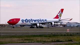 Runway 35L plane spotting at YYC Sept 24 2023 [upl. by Onabru]