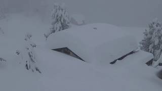 Extrem Schnee Bettmeralp  Riederalp 22012018 [upl. by Lraep483]