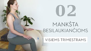 Stiprinanti mankšta besilaukiančioms [upl. by Tsirhc]