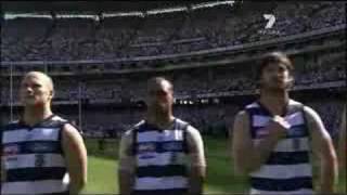 Australian National Anthem  AFL Grand Final 2008 [upl. by Llevaj762]