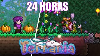 PASE 24 HORAS EN TERRARIA MODO MAESTRO [upl. by Arihaz]