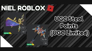 UGC Limited UGC Steal Points Script  Roblox [upl. by Cointon62]