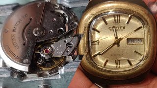 how to repair a citizen watch assembly amp disassembly of citizen cal8200 [upl. by Eiramlirpa585]