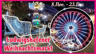 Weihnachtsmarkt Ludwigshafen Germany [upl. by Lodi268]