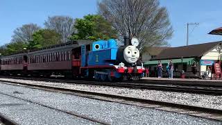 A Day Out With Thomas at Strasburg Railroad 04302022 [upl. by Alieka710]