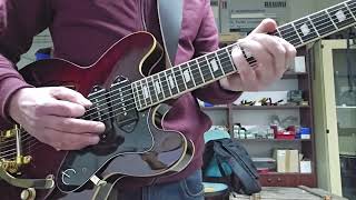 Epiphone Riviera Custom P93 test [upl. by Criswell]