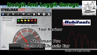 Hubitools Steelman Pro Bluetooth Chassis Ear Bodgit And Leggit Garage [upl. by Hanad]