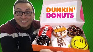 PROBANDO DUNKIN DONUTS  MI PRIMERA VEZ [upl. by Eimat]