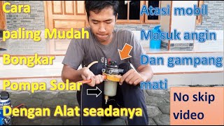 cara mudah bersihkan pompa solar isuzu panther agar mobil tidak masuk angin  teknik bongkar [upl. by Klemens200]