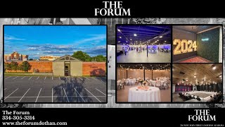 The Forum  Dothan Alabama ❗️Venue Spotlight❗️Event Space WEDDINGS PARTIES MEETINGS RSVP TODAY [upl. by Einegue]