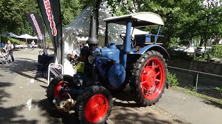 1948 Lanz D 7506 Allzweck  Exterior and Interior  OldtimerMeeting BadenBaden 2024 [upl. by Akinek]