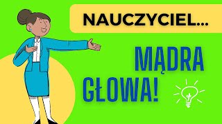 NAUCZYCIEL  MĄDRA GŁOWA  Piosenka na Dzień Nauczyciela 👨‍🏫 Piosenka dla nauczycieli [upl. by Blunt90]