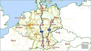 Stauprognose vom 04 bis 06 September 2015  ADAC Stauvorhersage [upl. by Kane]