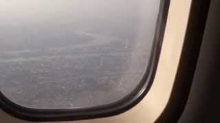 FULL Landing in HCMC Saigon AIRPORT Tan Son Nhat Vietnam 2014 [upl. by Yraeht]