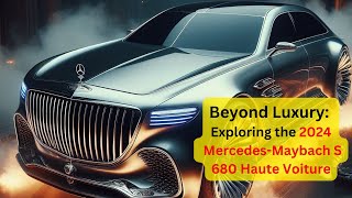 2024 Mercedes Maybach S 680 Haute Voiture [upl. by Rockey]