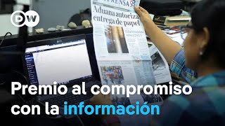 Periodistas Independientes de Nicaragua premiados en Alemania por su periodismo quotarriesgadoquot [upl. by Joanie]