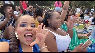 Kirstenbosch Gardens Summer Concert VLOG  BLACK MOTION amp AMANDA BLACK  Thabang Serumola [upl. by Zsazsa]