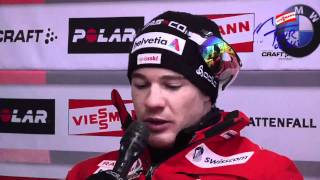 Press Conference with Dario Cologna stage 6 [upl. by Keene65]