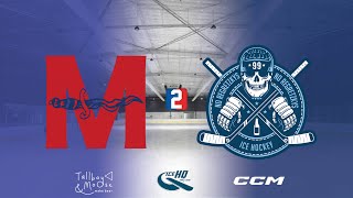 Mates v Regretzkys  Div 2  21st October  iceHQ Rec League ice hockey [upl. by Elleiram138]