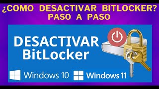 BITLOCKER Parte 3  Como Desactivar Proteccion BitLocker  Paso a Paso  SOPTECO [upl. by Kidder535]